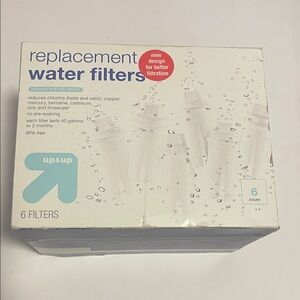 Universal Replacement Water Filters for Brita  Pitchers  Up & Up  6pk